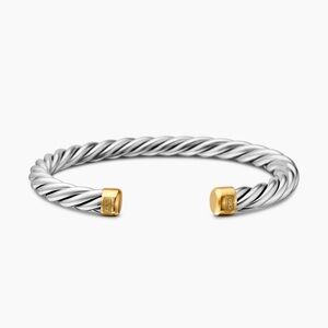 David Yurman Cable Cuff with 18k Gold